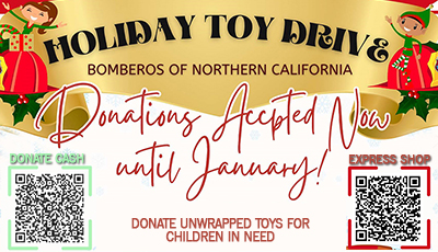 Los Bomberos Holiday Toy Drive